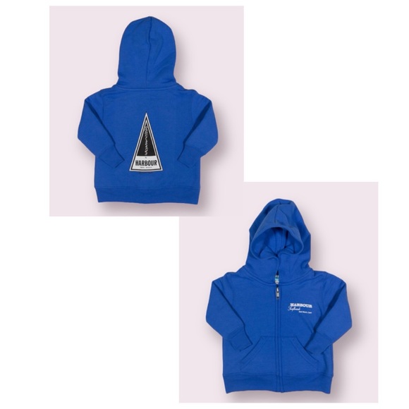 Harbour Surf Infant Triangle Zip-Up in Blue - Picture 1 of 9